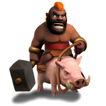 Comment vider le château de clan avec des troupes terrestres ? Cochon-avatar
