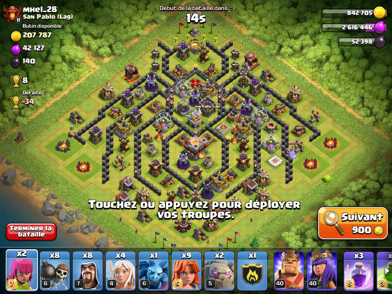 Arraignée hdv 11