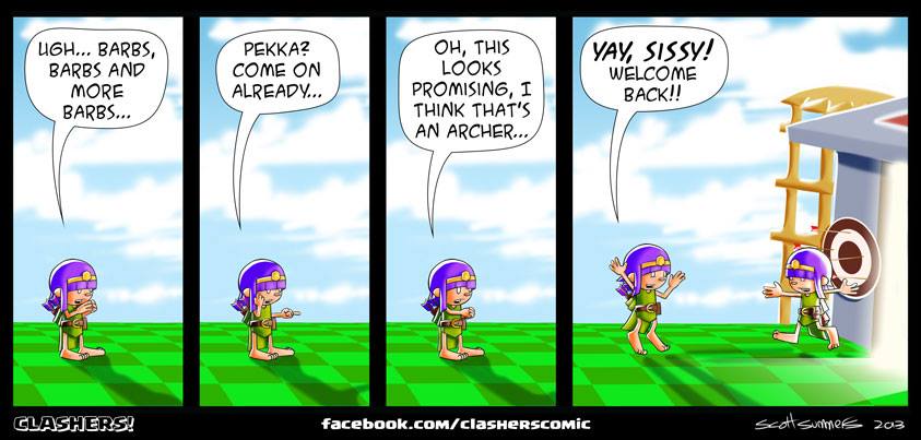 bd scott summers clash of clans camp militaire archer