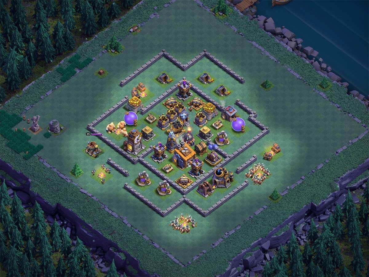 BH8 base 5