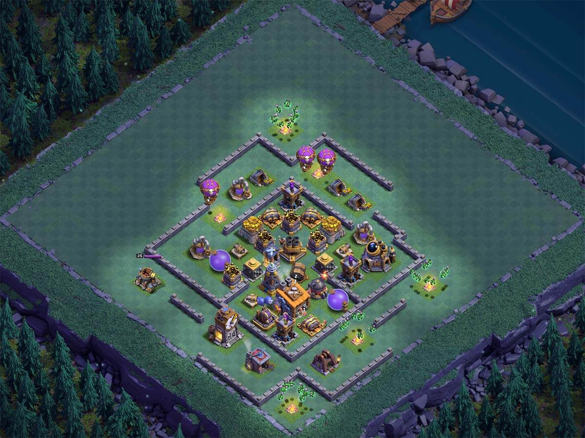 BH8 base 9