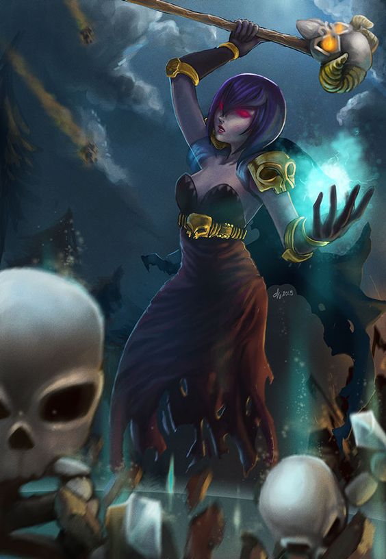 fan art witch clash of clans