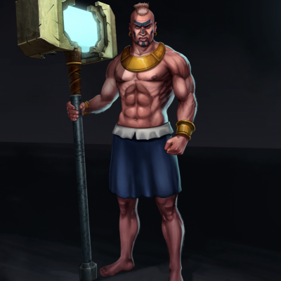 Guerrier Boom Beach evulchibi fan art