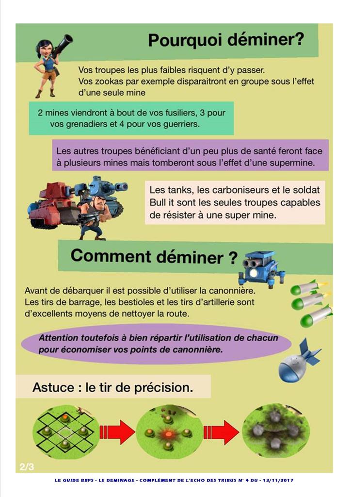 Guide déminage Boom Beach BBFS P2