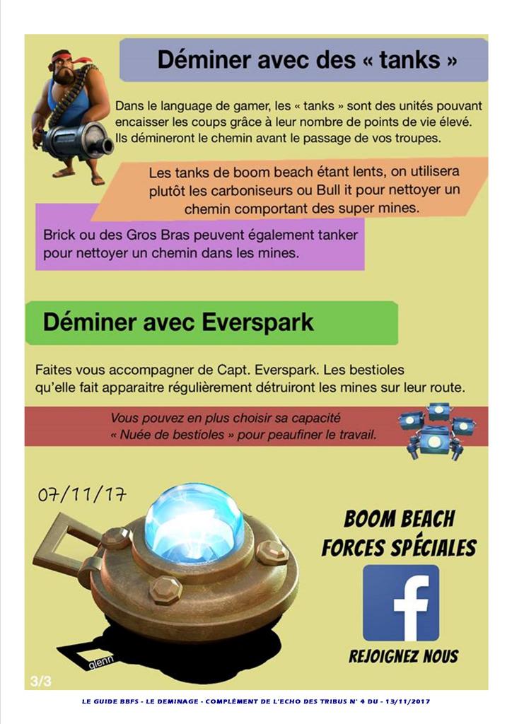 Guide déminage Boom Beach BBFS P3