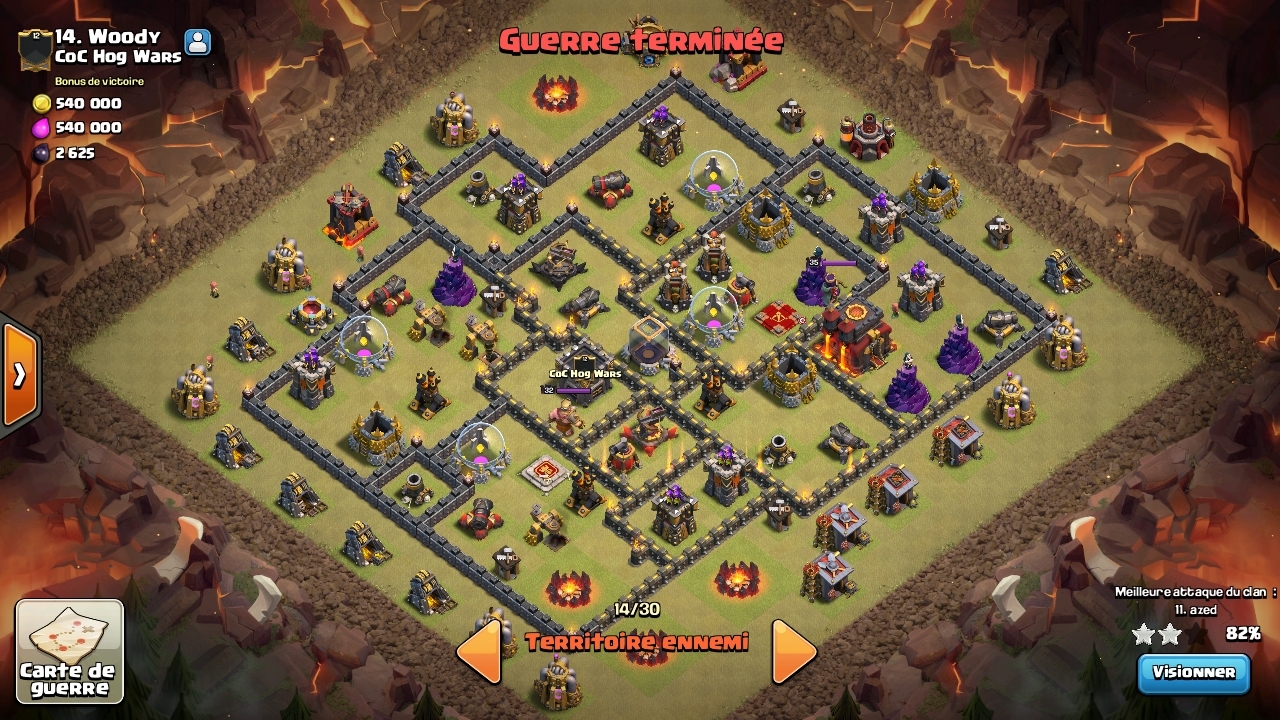 Hdv 9.5 - CoC Hog Wars 14