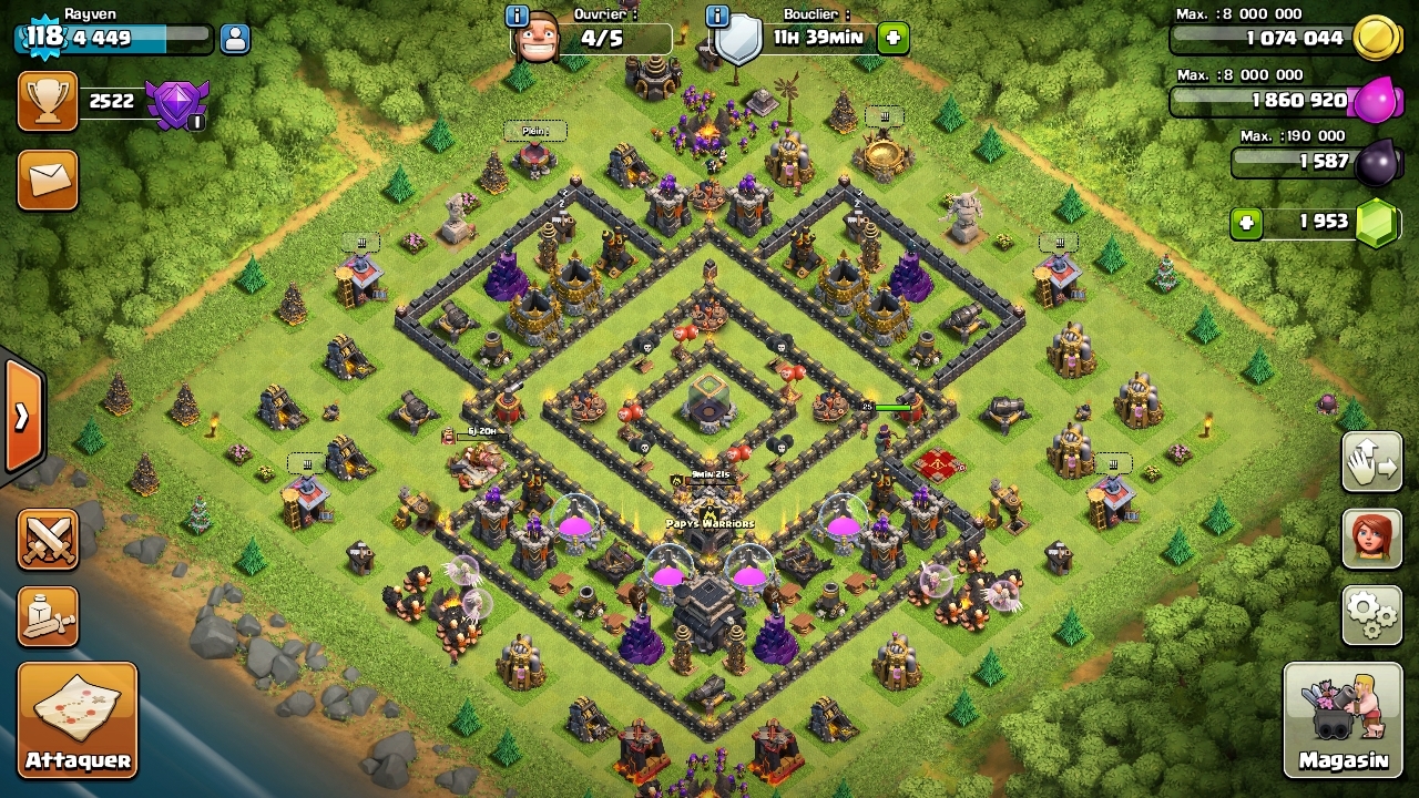 Hdv 9 - Protection élixir noir