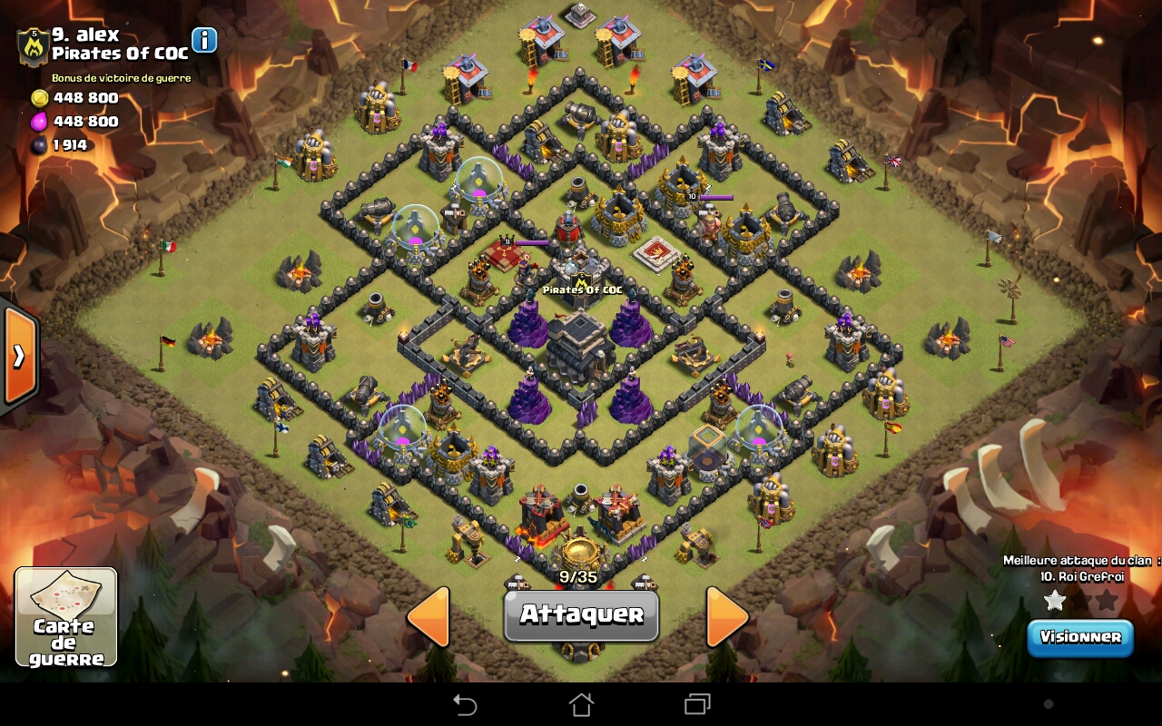 Hdv 9 - Pirates Of coc 9