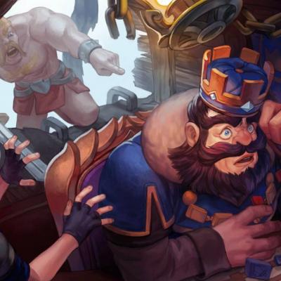 King Clash Royale Battle Comics fan art