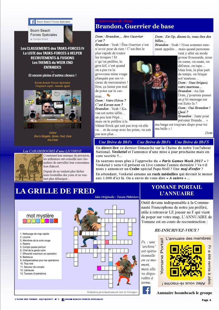 L'ECHO des TRIBUS N1P4