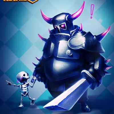 Pekka Clash Royale fan art
