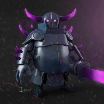 PEKKA Sasawat Intakul Clash of Clans fan art