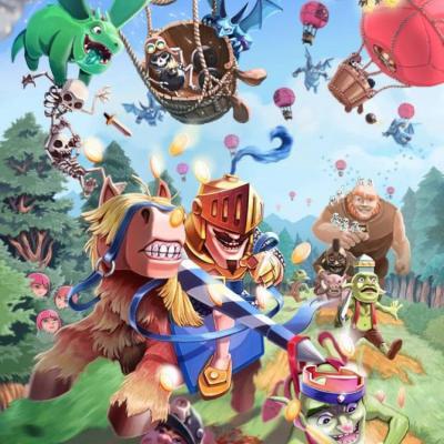Prince Clash Royale Battle Comics fan art