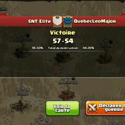 SNT Elite vs QuebecLeoMajor tournoi FF 2 CoC