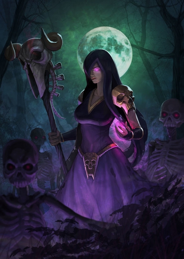 Sorcière Clash Royale fan art