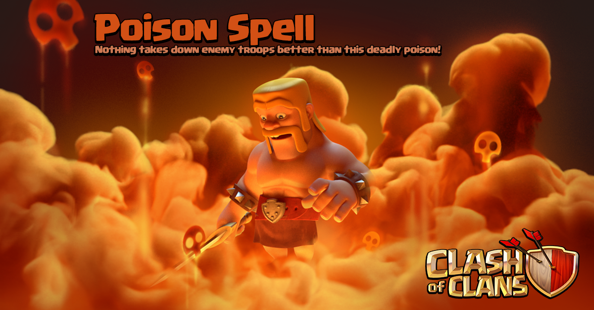 Sort poison maj CoC