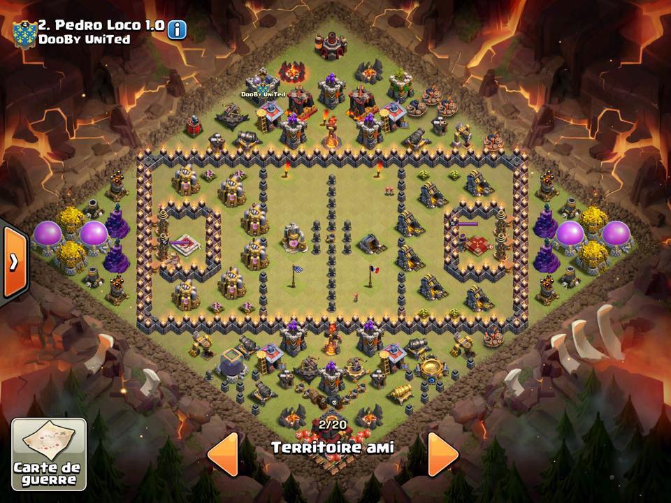 Terrain de foot base CoC