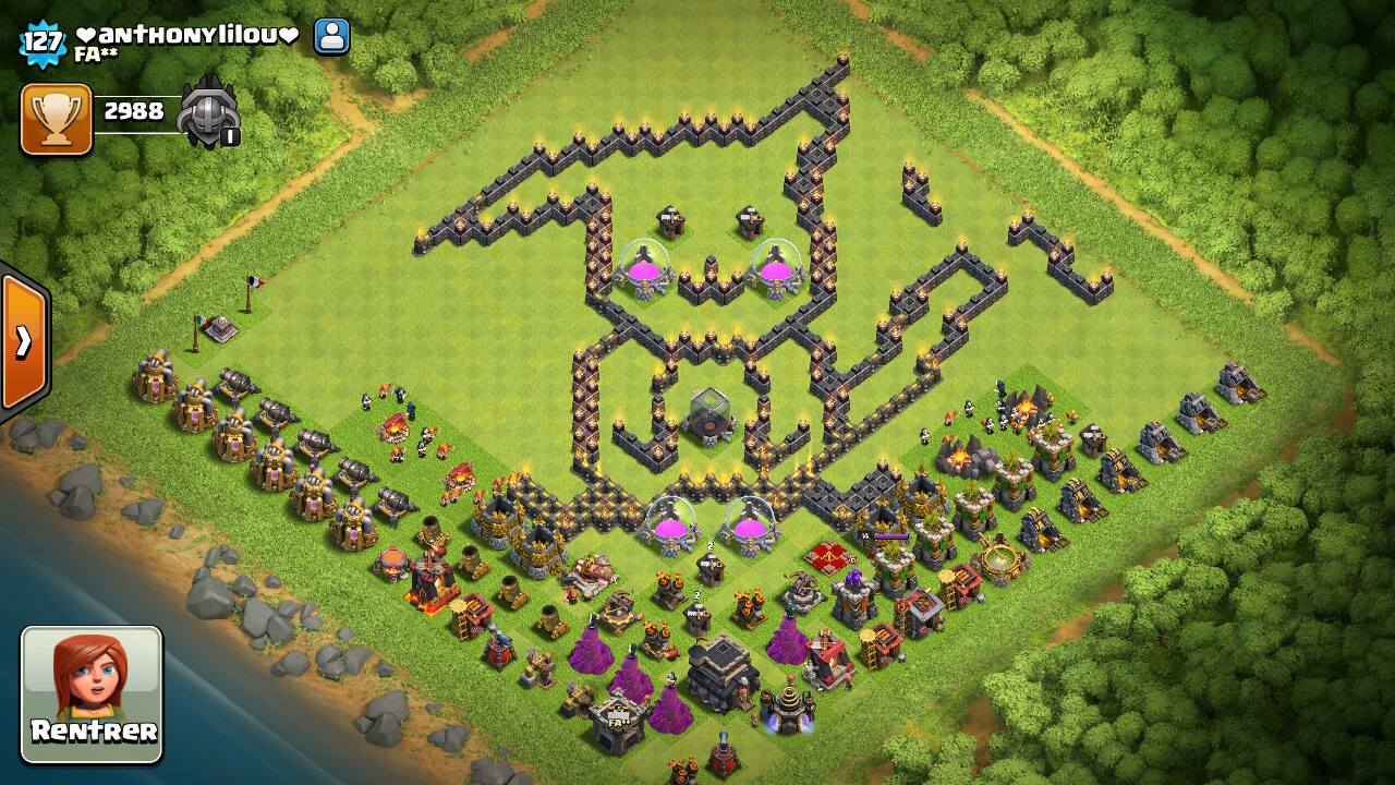 Village fun pikachu CoC