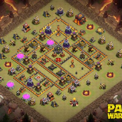 WAR BASE TH10 PAPYS WARRIORS 1