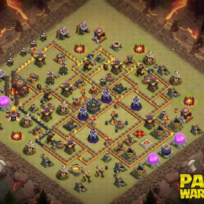 WAR BASE TH10 PAPYS WARRIORS 3