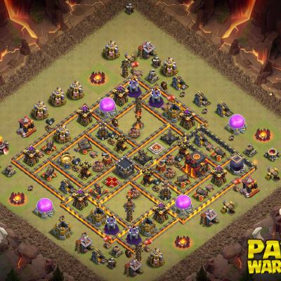 WAR BASE TH10 PAPYS WARRIORS 4