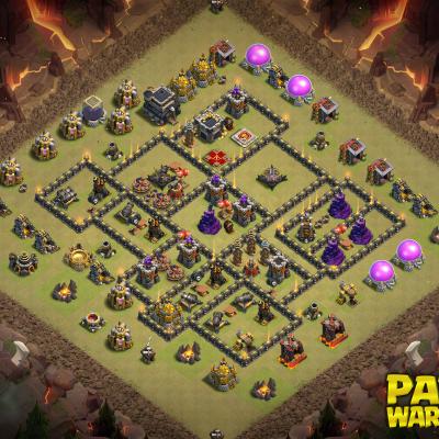 WAR BASE TH9 PAPYS WARRIORS 13