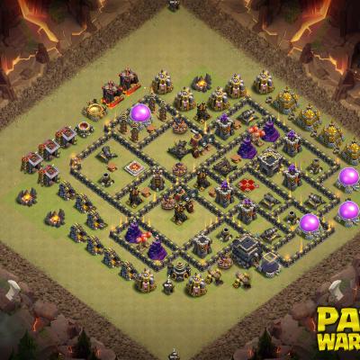 WAR BASE TH9 PAPYS WARRIORS 15