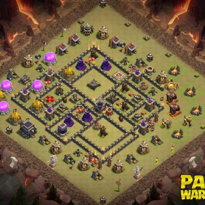 WAR BASE TH9 PAPYS WARRIORS 17