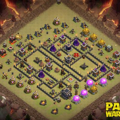 WAR BASE TH9 PAPYS WARRIORS 18