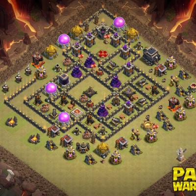 WAR BASE TH9 PAPYS WARRIORS 19