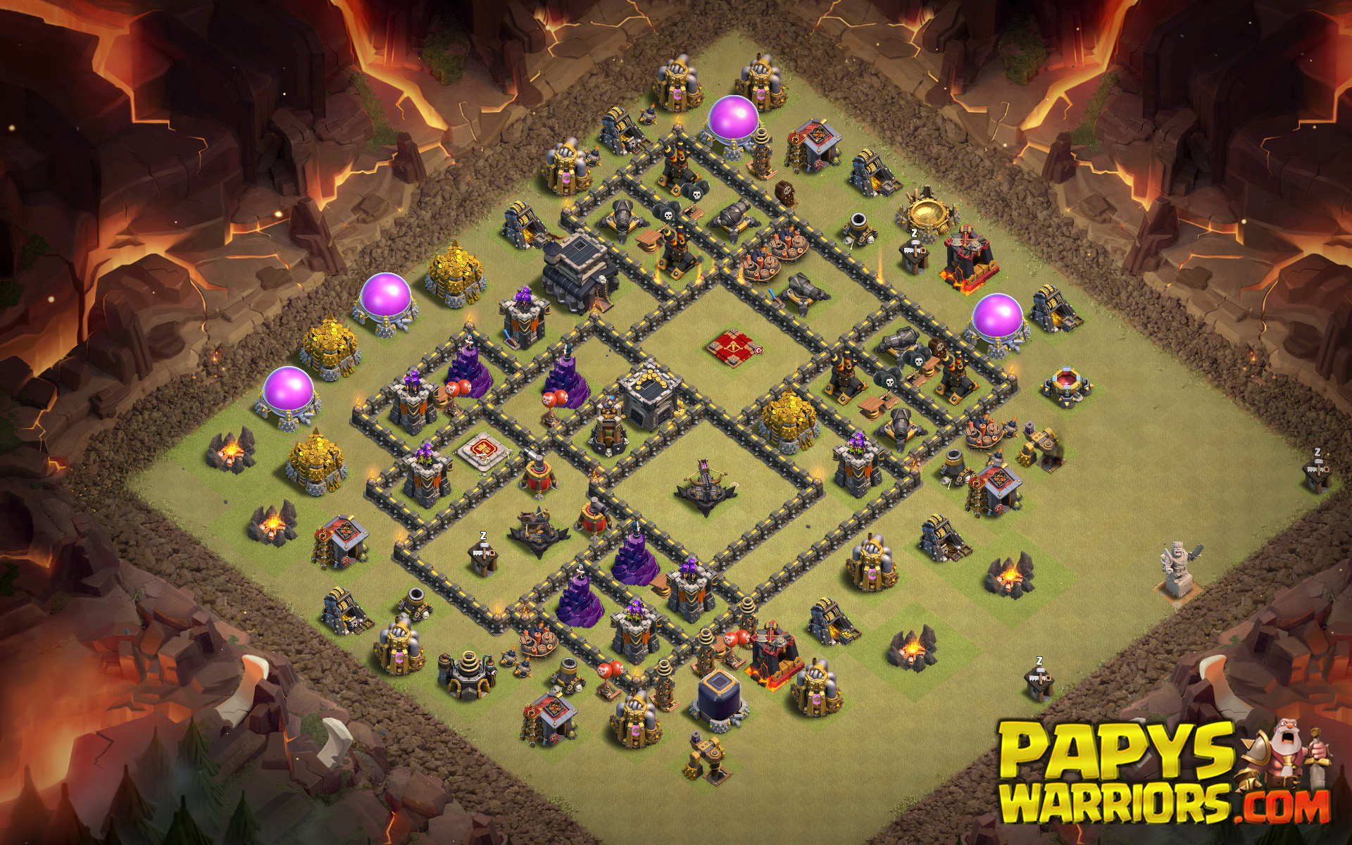 WAR BASE TH9 PAPYS WARRIORS 20