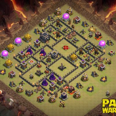 WAR BASE TH9 PAPYS WARRIORS 20