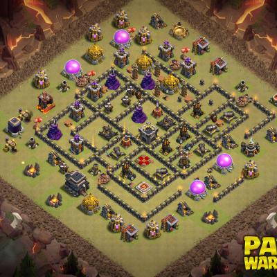 WAR BASE TH9 PAPYS WARRIORS 21