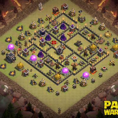 WAR BASE TH9 PAPYS WARRIORS 22