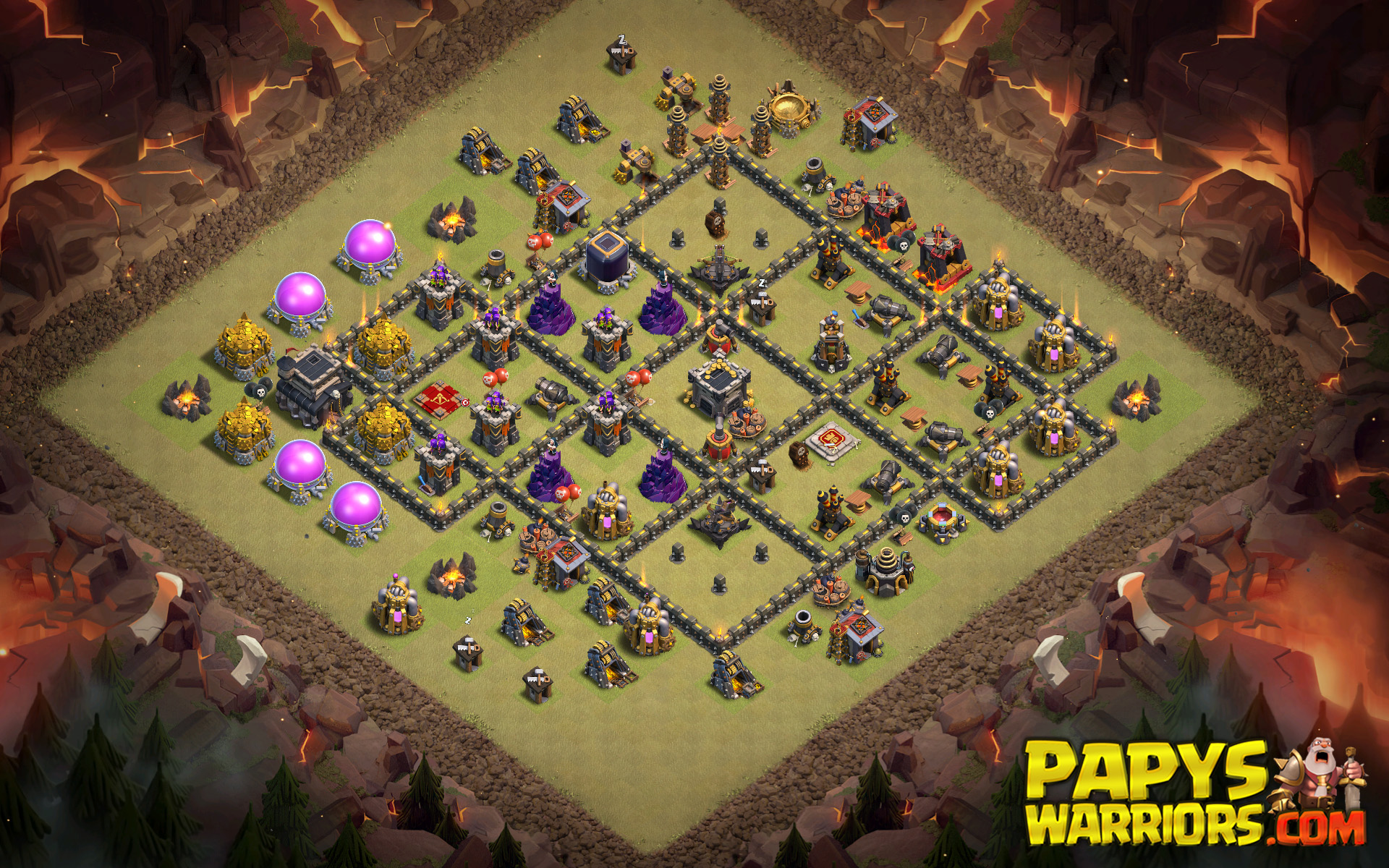 WAR BASE TH9 PAPYS WARRIORS 23