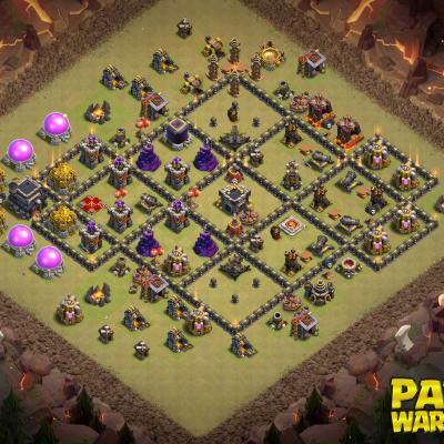 WAR BASE TH9 PAPYS WARRIORS 23