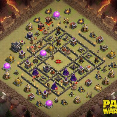 WAR BASE TH9 PAPYS WARRIORS 25