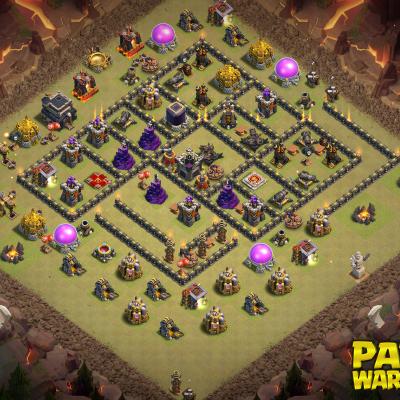 WAR BASE TH9 PAPYS WARRIORS 26