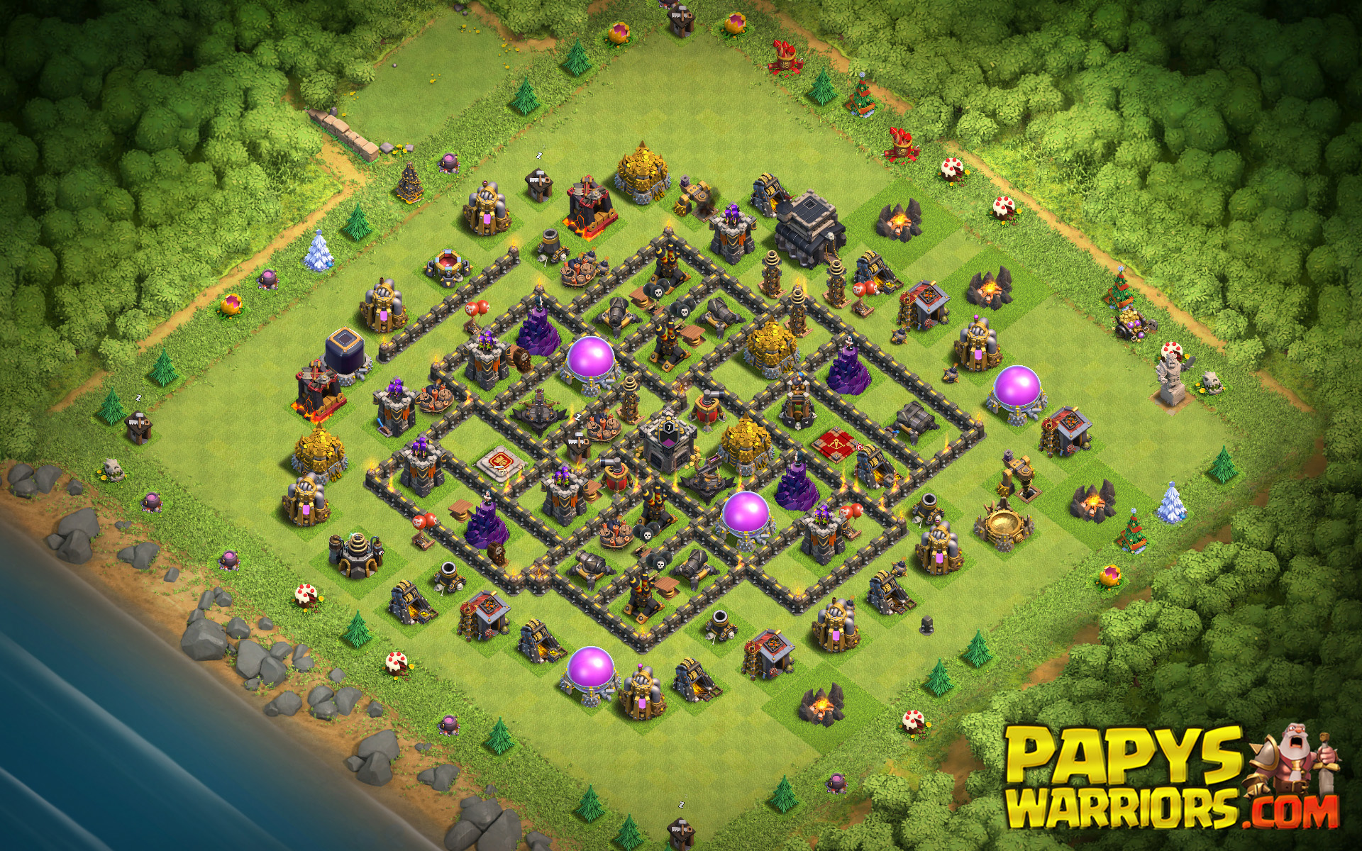 WAR BASE TH9 PAPYS WARRIORS 27