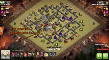 4 sorts sismiques rempart gdc clash of clans