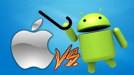 Android vs ios apple