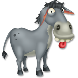 Ane gris langue hay day