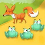 Animaux sauvages renard grenouille hay day