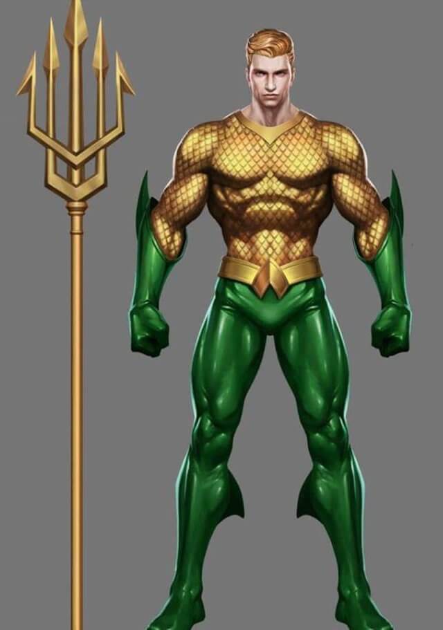 Aquaman dc heros design arena of valor