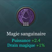 Arcana 3 mauve magie sanguinaire aov