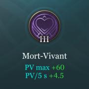 Arcana 3 mauve mort vivant aov