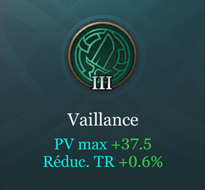 Arcana 3 vaillance aov