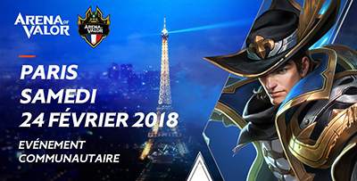 Arena of valor communaute fr irl paris