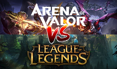 Arena of valor vs league of legends