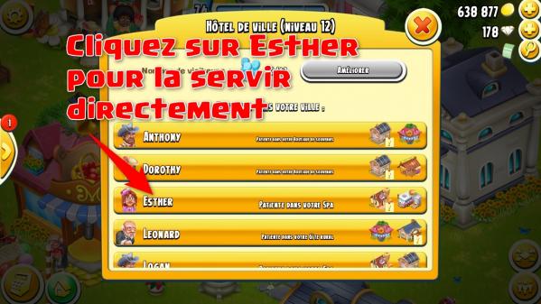 Astuce derby ville visiteur esther hay day